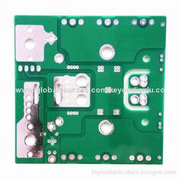 RoHS Lead-free HASL PCB, Made of FR4 Material